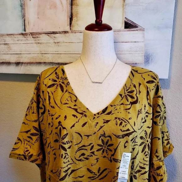 SONOMA | Everyday V-Neck Tee sz 4X - Picture 2 of 6